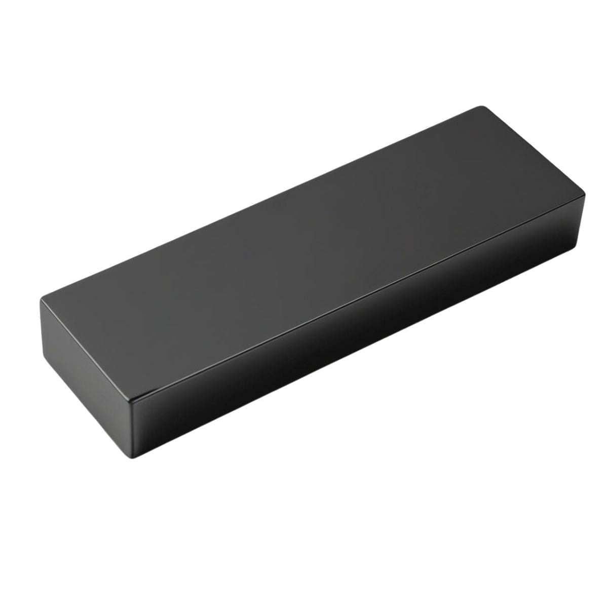 Eclectic Capri stainless steel carving knife and fork set presented in a sleek black gift box