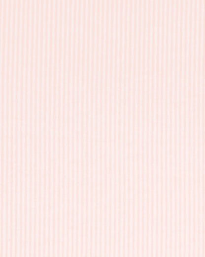 Eclectic Carter’s pink and white striped cotton muslin swaddle blanket with a soft, breathable open-weave texture.