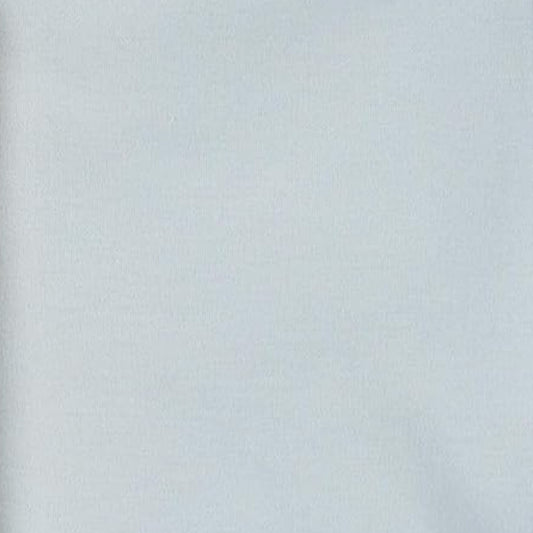 Eclectic Carter’s sky blue cotton burp cloth with a soft interlock front and absorbent terry backing.