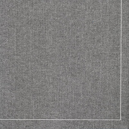 Eclectic Françoise Paviot Chine Gris grey airlaid dinner napkin with a textured linen-like woven effect