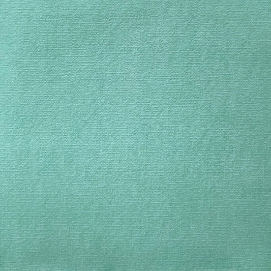 Eclectic Françoise Paviot Bleu Sauge dinner napkin in a muted sage blue airlaid material with linen-like texture.
