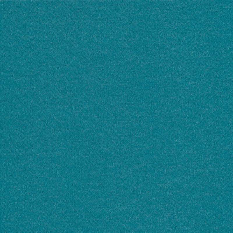 Eclectic Françoise Paviot Bleu Canard dinner napkin in deep teal airlaid material with a soft linen-like texture.