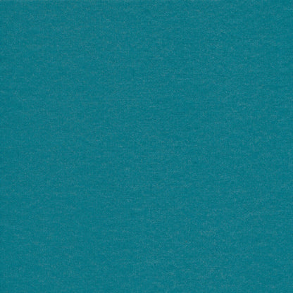 Eclectic Françoise Paviot Bleu Canard dinner napkin in deep teal airlaid material with a soft linen-like texture.