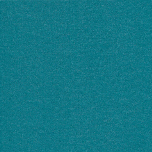 Eclectic Françoise Paviot Bleu Canard dinner napkin in deep teal airlaid material with a soft linen-like texture.