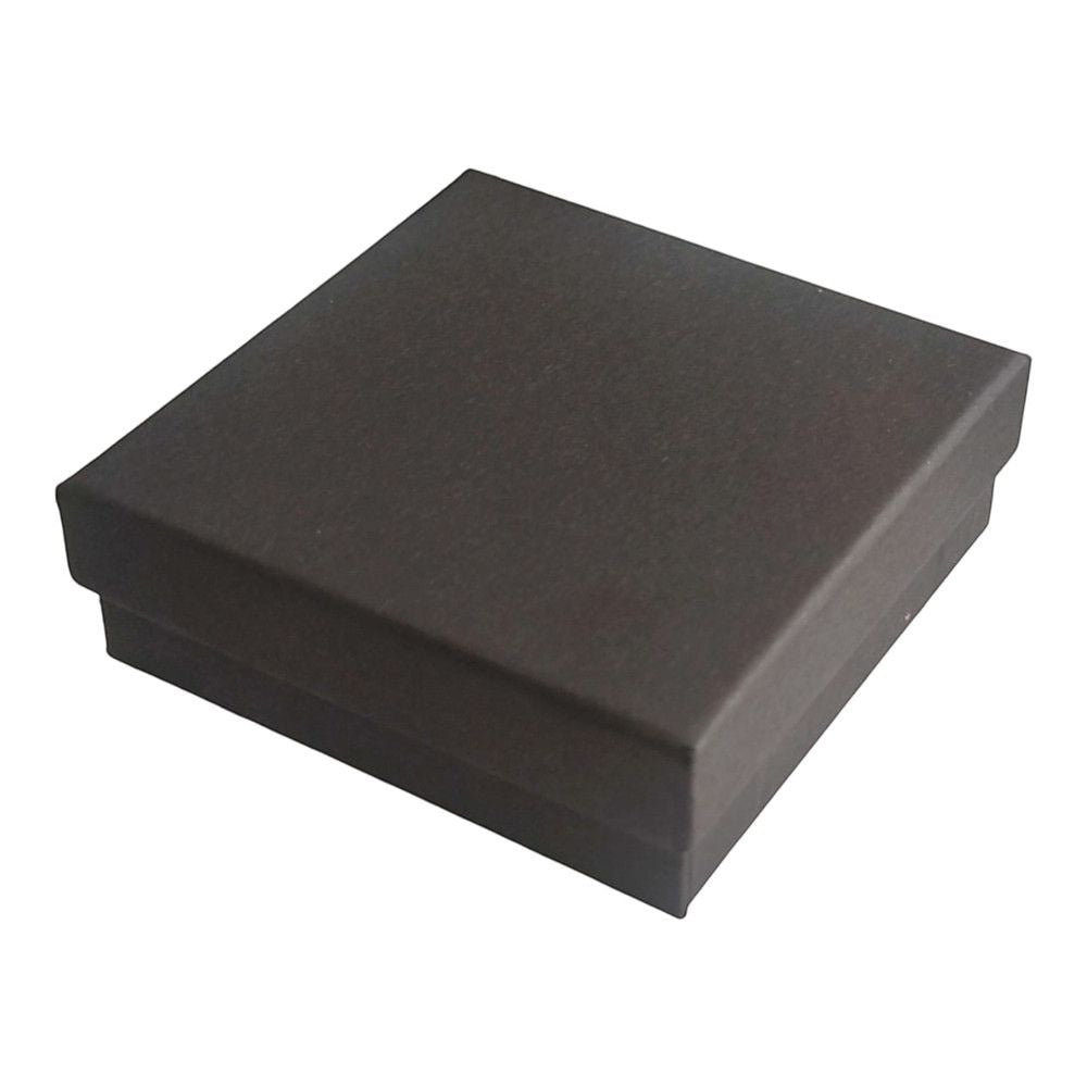 Eclectic aluminium mustard bowl and spoon set presented in a sleek black gift box