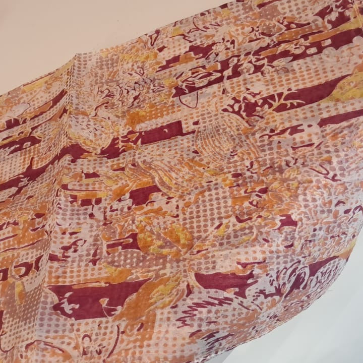 Nepalese Pure Silk Scarf (Large) - view 4