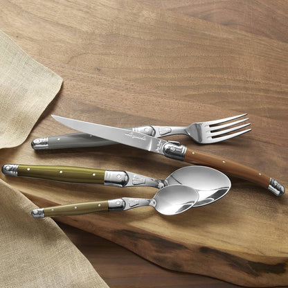 Laguiole Mineral Cutlery Set 24-Piece - Jean Dubost - Full Cutlery Set - view 3