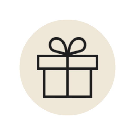 Gift wrapping icon